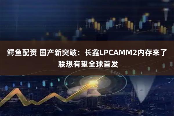 鳄鱼配资 国产新突破：长鑫LPCAMM2内存来了 联想有望全球首发